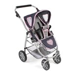 Bayer Chic 2000 637-26 - Poussette pour poupées  3 en 1 EMOTION - Gris-bleu marine