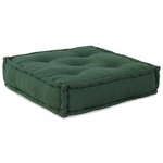 vidaXL Canapé modulaire 2 Pièces Vert 140 x 70 x 36 cm tissu