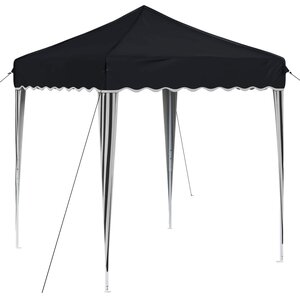 vidaXL Tente de fête pop-up 195 x 195 x 245 cm Anthracite Tissu Oxford