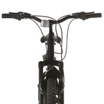 Vidaxl vélo de montagne 21 vitesses roues de 26 pouces 46 cm noir