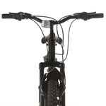 vidaXL Vélo de montagne 21 vitesses Roues de 26 pouces 46 cm Noir