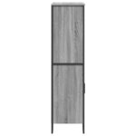 vidaXL Buffet haut sonoma gris 79 5x35 5x137 5 cm bois d'ingénierie