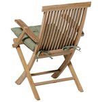 Madison Coussin de chaise Panama 46x46 cm Vert sauge