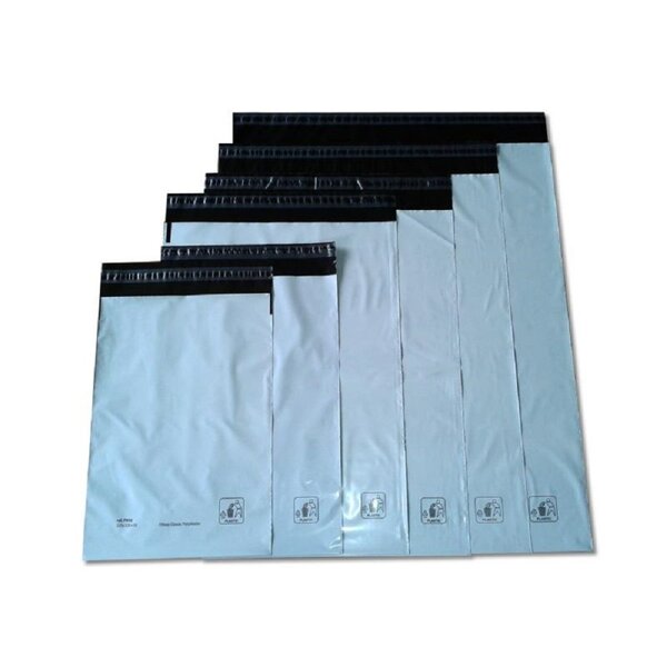 Lot de  10 Enveloppes  Pochettes 225 x 325 mm en plastique opaque indéchirables