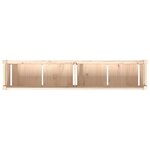 vidaXL Jardinière 150x31x31 cm bois de pin massif