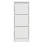 vidaXL Buffet blanc 29 5x34x76 cm bois d'ingénierie