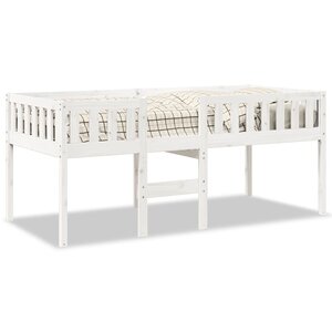 vidaXL Lit pour enfants sans matelas blanc 90x200cm bois de pin massif