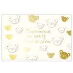 Carte De Vœux Thème Naissance - Plusieurs Styles - Draeger paris