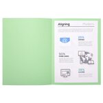 Paquet De 100 Chemises Forever® 170 100  Recyclé - 24x32cm - Vert Pré - X 5 - Exacompta