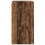 vidaXL Meuble TV mural Montage mural 2 Pièces Bois Ancien 30 x 31 x 60 cm