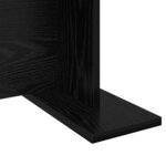 vidaXL Table basse Chêne noir 103 5 x 60 x 40 cm Bois d'ingénierie