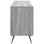 vidaXL Meuble TV 150 x 31 x 50 cm Sonoma gris Bois d'ingénierie