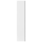 vidaXL Armoire à miroir de salle de bain Blanc 60x15x75 cm MDF
