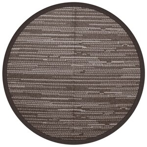 vidaXL Tapis d'extérieur ARAKIL marron Ø200 cm PP