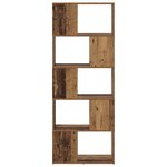 vidaXL Centre de divertissement Marron 60 x 24 x 155 cm
