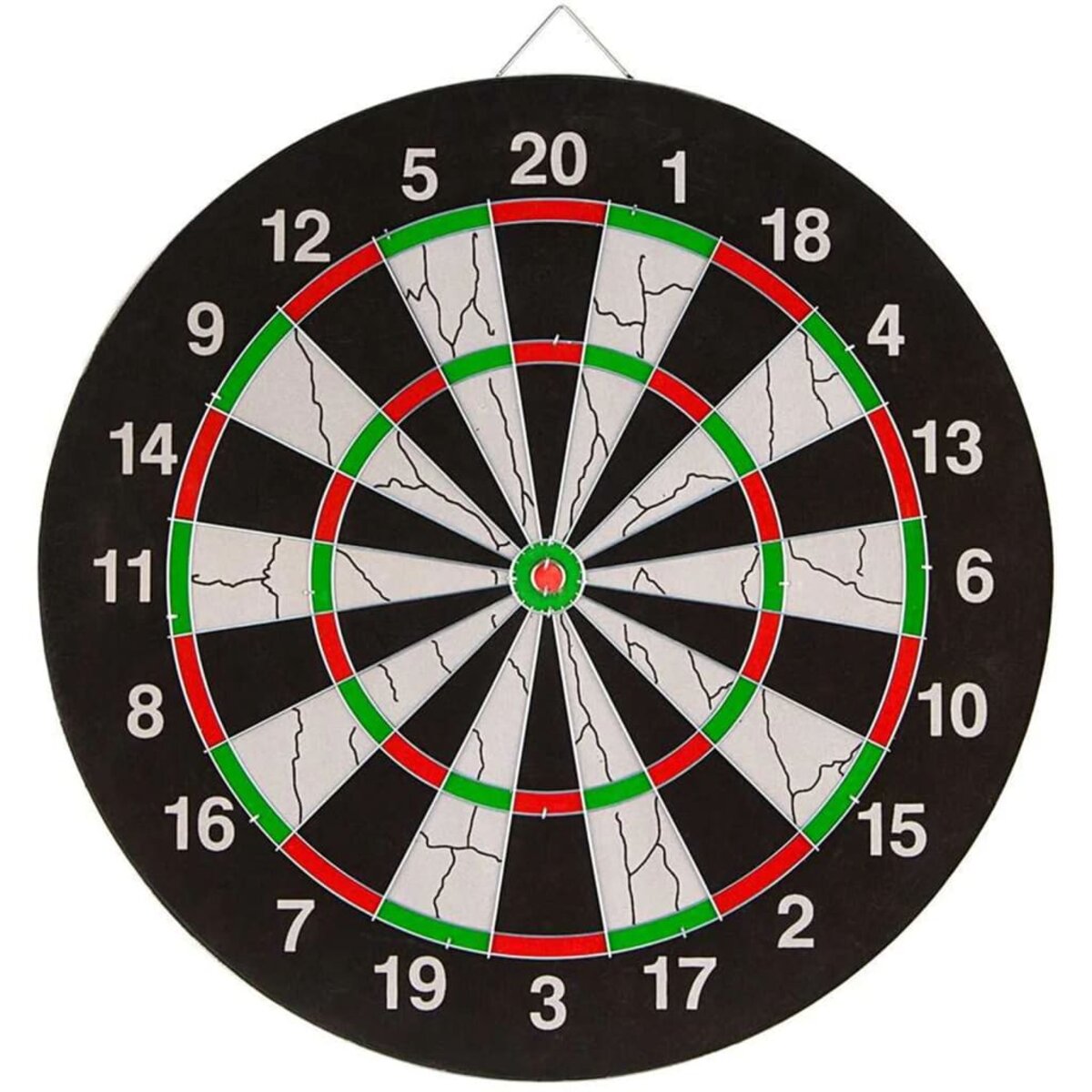 Abbey darts cible avec double face incluant 2 fléchettes 52az-uni
