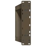 vidaXL Pieds de table basse en U 2 pièces Acier naturel 38 x (42-43) cm Acier