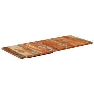 vidaXL Dessus de table rectangulaire 60x140 cm 25-27 mm Bois récupéré