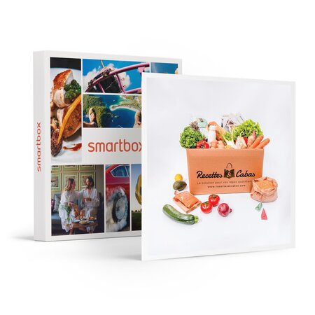SMARTBOX - Coffret Cadeau Panier à cuisiner Recettes et Cabas pour 2 personnes avec 3 délicieuses recettes -  Gastronomie