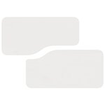 vidaXL Table basse 2 Pièces Blanc 100 x 69 x 35.5 cm Bois de pin massif