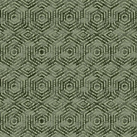 DUTCH WALLCOVERINGS Papier peint avec motif géométrique Vert