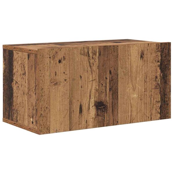 vidaXL Meuble TV Marron 60 x 30 x 30 cm Bois d'ingénierie