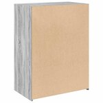 vidaXL Buffet sonoma gris 70x41x93 cm bois d'ingénierie