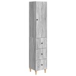 vidaXL Ensemble de Meubles 2 Pièces 33 x 34 5 x 90 cm Bois d'ingénierie