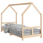 vidaXL Cadre de lit pour enfants 80x200 cm bois de pin massif