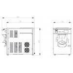 Turbine à Glace Horizontale 10 litres - Bull10 - Borloni