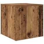 vidaXL Tables gigognes 3 Pièces vieux bois bois d'ingénierie