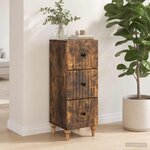 vidaXL Armoire à tiroirs 33 x 34 5 x 90 cm Bois d'ingénierie