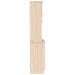 vidaXL Buffet ALTA 77x35x165 cm bois massif de pin