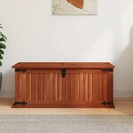 vidaXL Coffre de rangement 79x34x32 cm Bois d'acacia solide