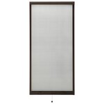 Vidaxl moustiquaire à rouleau pour fenêtres marron 60x150 cm