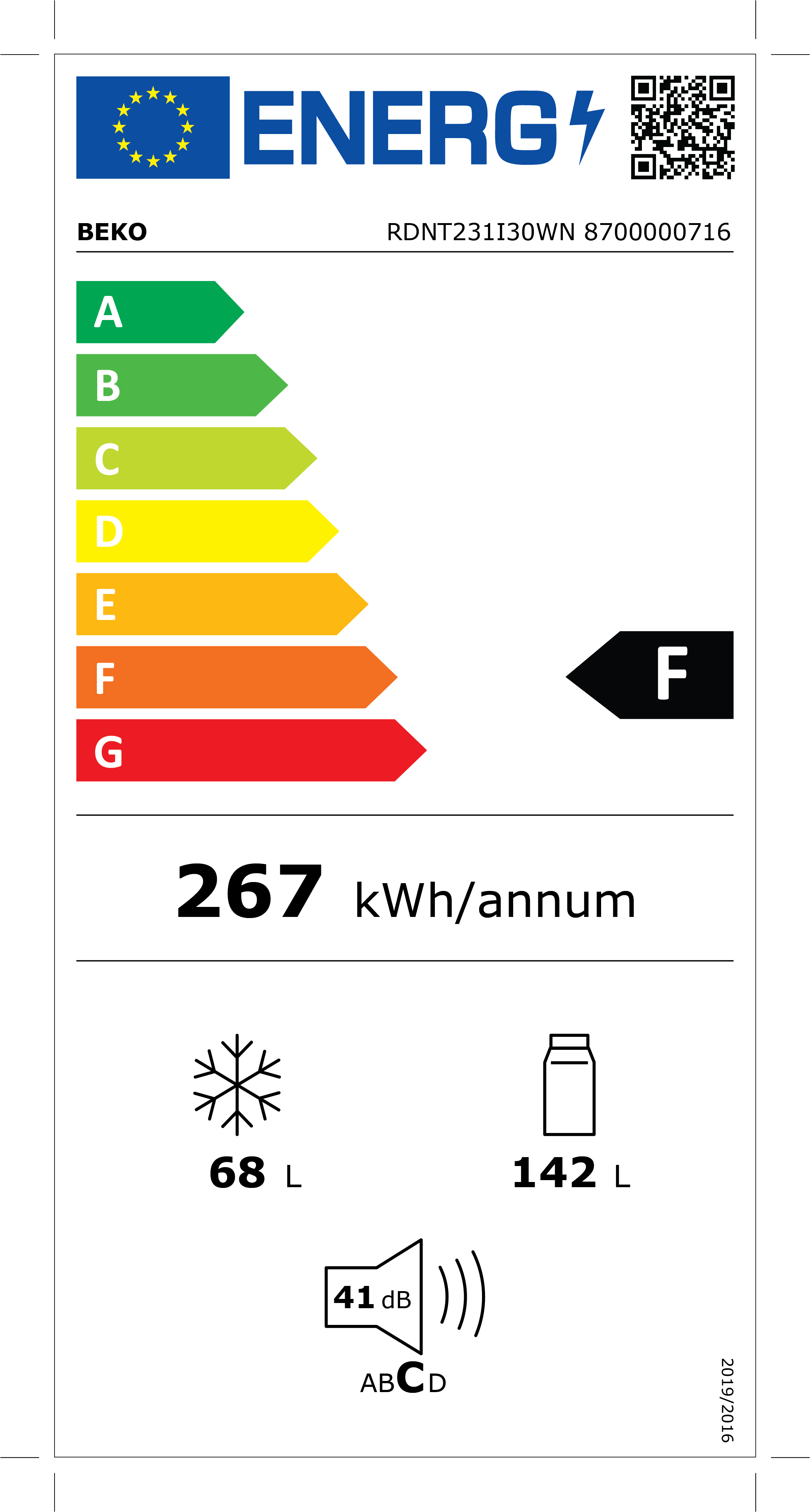 Étiquette énergétique