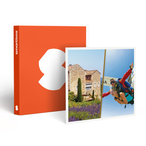 SMARTBOX - Coffret Cadeau Séjour avec dîner et saut en parachute -  Multi-thèmes