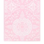 vidaXL Tapis d'extérieur Rose 80x150 cm PP