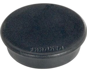 Paquet de 10 Aimants ronds 13 mm Noir FRANKEN