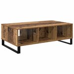 vidaXL Table basse Bois ancien 104 x 60 x 35 cm Bois d'ingénierie