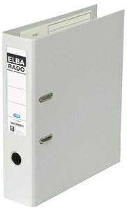 Classeur à levier Rado Plast Dos de 80 mm A4 Gris ELBA