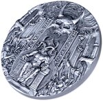 Pièce de monnaie en Argent 10 Dollars g 155.5 (5 oz) Millésime 2026 HEAVEN AND HELL (PRÉCOMMANDE)