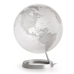 Globe terrestre lumineux Full Circle Vision Ø 30 cm - Blanc