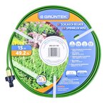 GRÜNTEK Arroseur avec tuyau 15 m Vert