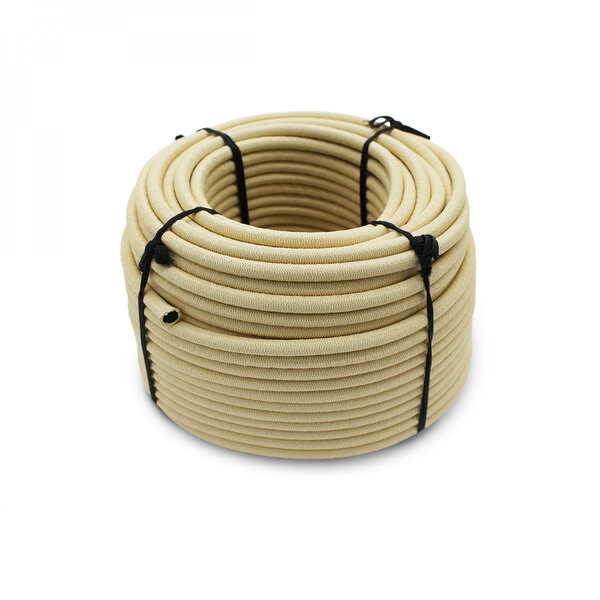 Bobine, rouleau de tendeur élastique - 50 mètres x 8 mm - Beige