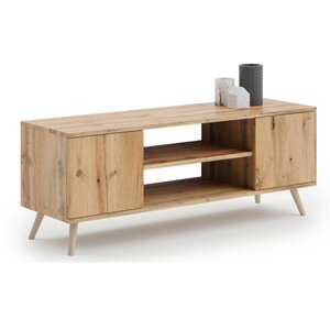 meuble TV focus 135 cm marron