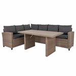 Salon de jardin en polyrotin ASOLO