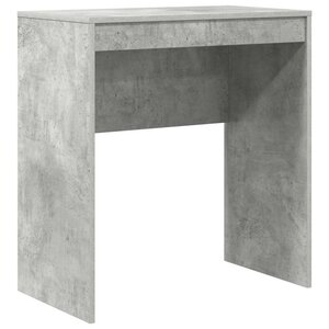 vidaXL Bureau Gris béton 70 x 40 x 76 cm