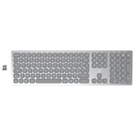 MOBILITY LAB Clavier sans fil  Ultra Slim finition métal - Silver