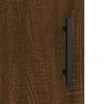 vidaXL Meuble TV chêne marron 150x30x50 cm bois d'ingénierie